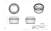 Kit Cookie Bowl Deep Clear Large